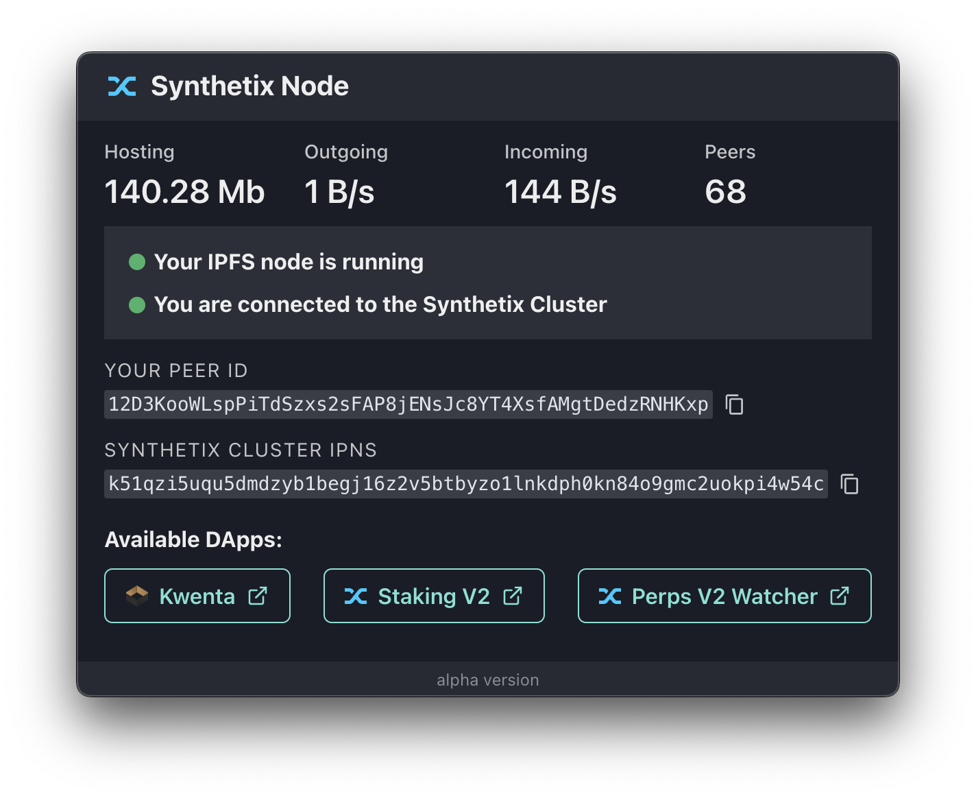 Synthetix Node